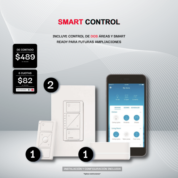 Paquete Control de Iluminacion Smart Control